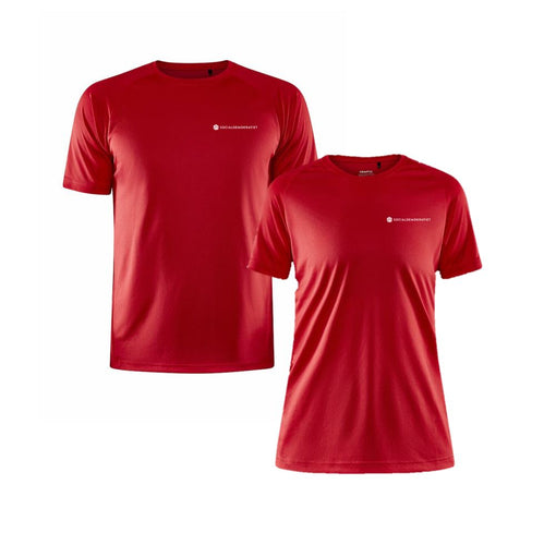 Løbe T-shirt med logo