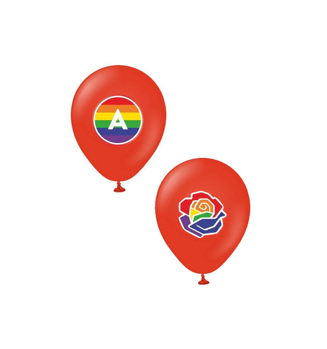 Pride balloner, 100 stk.